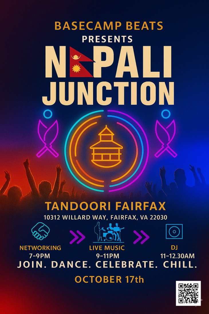 Nepali Junction Event Poster